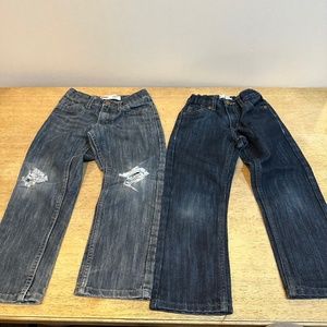 Levis 511 Slim Boys Size 5 Reg Boys Jeans Blue Denim Lot of 2 Pairs of Pants